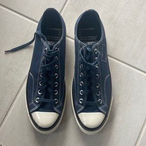 Blue Montclair Fragment Converse (size 10 1/2)